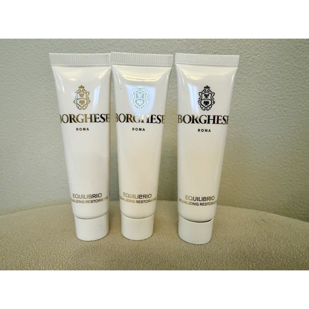 Borghese Equilibrium Equalizing‎ Restorative Oil Free Moisturizer Set Of 3